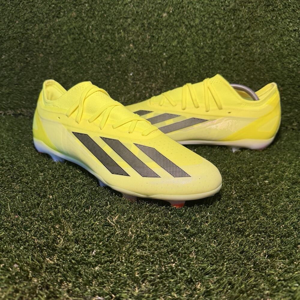 Adidas x Crazyfast Pro FG Solar Energy Pack Yellow Soccer Cleats Size 5.5/7W